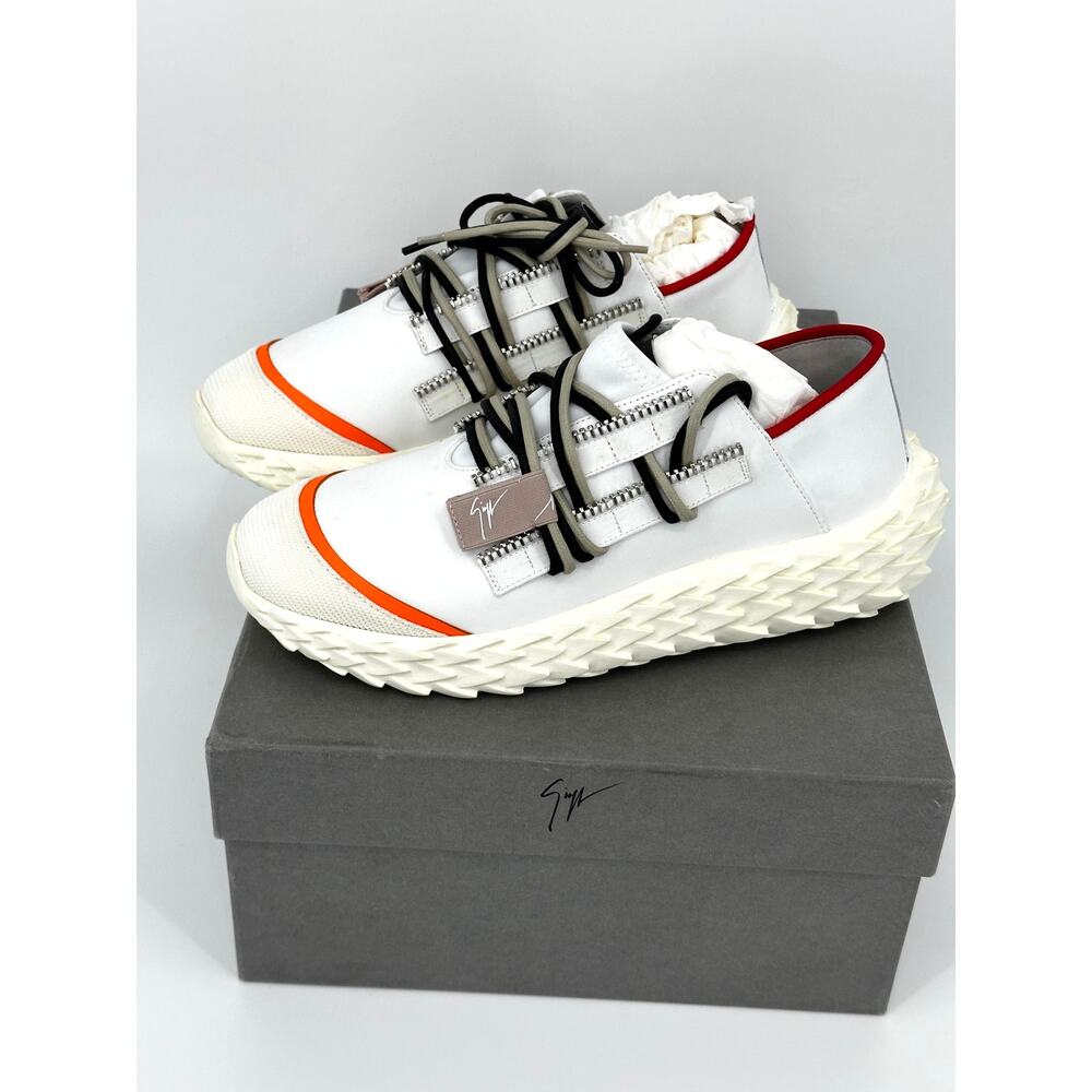 Giuseppe Zanotti Urchin Low-Top Sneaker RS90028 |White| EU 39 US 9 | New In Box